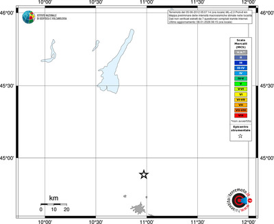 Mappa MCS - territori località