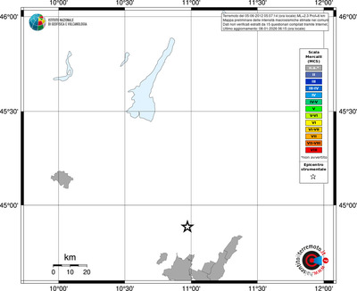 Mappa MCS - territori comuni
