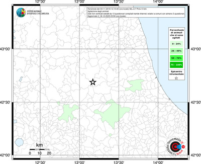 Mappa territorio comunale con almeno 3 questionari