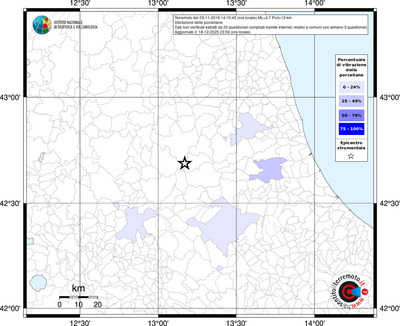 Mappa territorio comunale con almeno 3 questionari