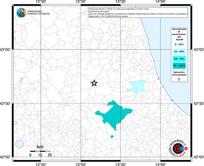 Mappa territorio comunale con almeno 3 questionari
