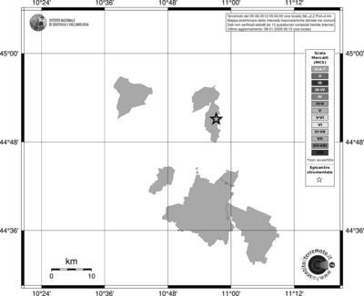 Mappa MCS - territori comuni