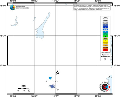 Mappa MCS - territori località