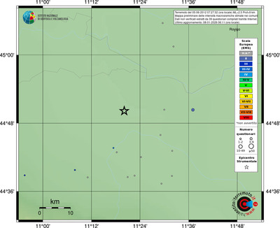 Mappa EMS - comuni