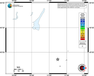 Mappa MCS - territori località