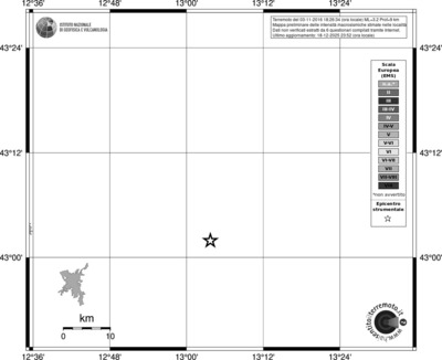 Mappa EMS - territori località