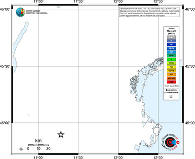 Mappa MCS - territori località
