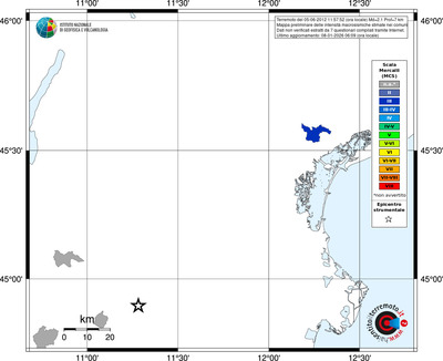 Mappa MCS - territori comuni