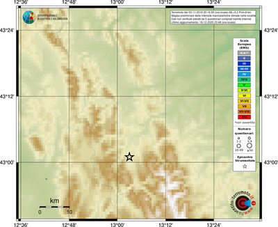 Mappa EMS - località