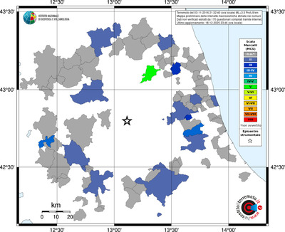 Mappa MCS - territori comuni