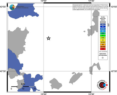 Mappa MCS - territori comuni