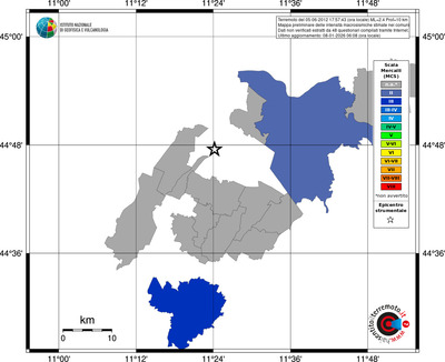 Mappa MCS - territori comuni