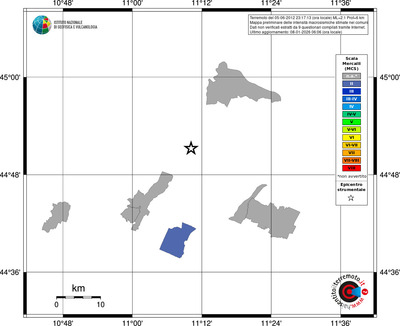 Mappa MCS - territori comuni