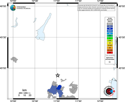 Mappa MCS - territori comuni