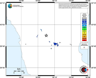 Mappa MCS - territori località