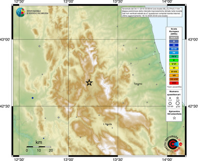 Mappa EMS - località