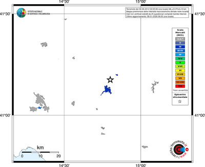 Mappa MCS - territori località