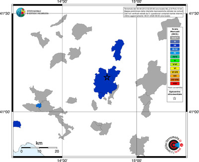 Mappa MCS - territori comuni