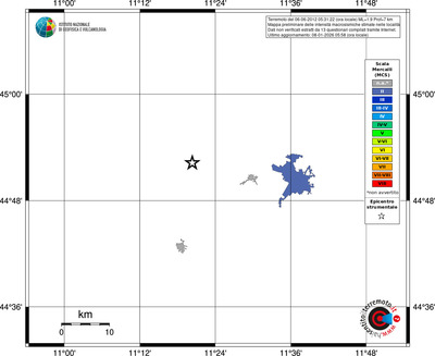 Mappa MCS - territori località