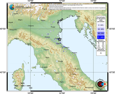 Mappa comuni con almeno 3 questionari