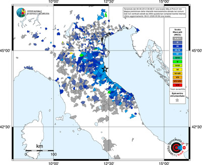 Mappa MCS - territori comuni