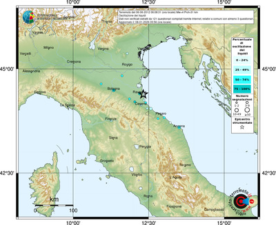 Mappa comuni con almeno 3 questionari