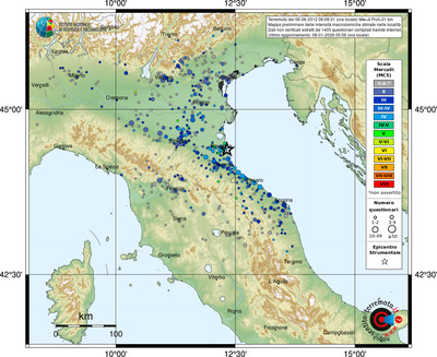 Mappa MCS - località
