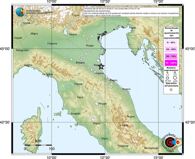 Mappa comuni con almeno 3 questionari