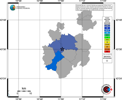 Mappa MCS - territori comuni