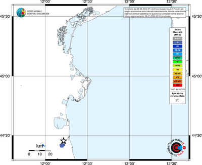Mappa MCS - territori località