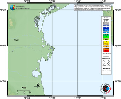 Mappa MCS - località