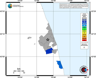 Mappa EMS - territori comuni