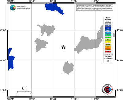 Mappa MCS - territori comuni