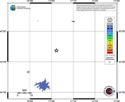 Mappa MCS - territori località