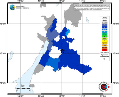Mappa MCS - territori comuni