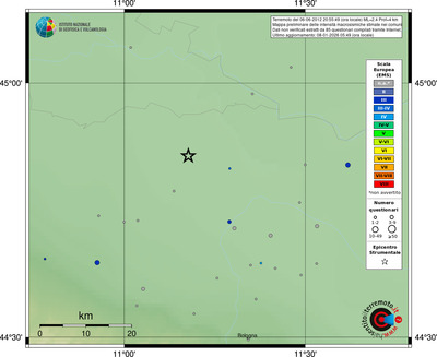 Mappa EMS - comuni