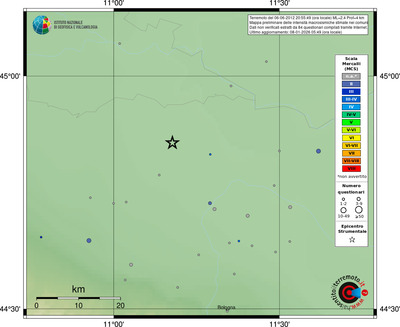 Mappa MCS - comuni