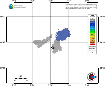Mappa MCS - territori comuni