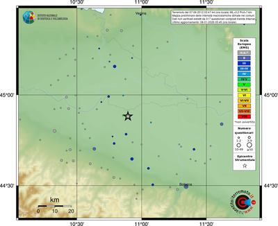 Mappa EMS - comuni