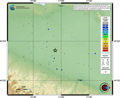 Mappa EMS - località