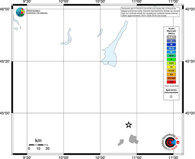 Mappa MCS - territori comuni