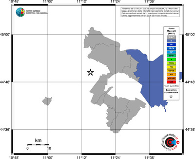 Mappa MCS - territori comuni