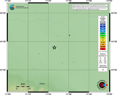 Mappa EMS - località