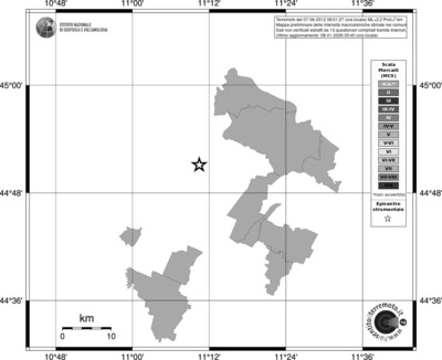 Mappa MCS - territori comuni
