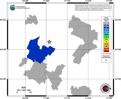 Mappa MCS - territori comuni