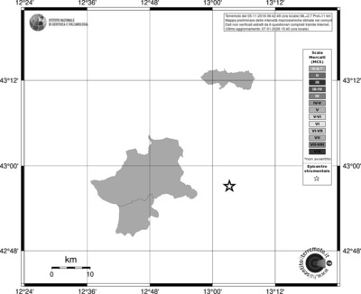 Mappa MCS - territori comuni