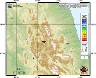Mappa EMS - località