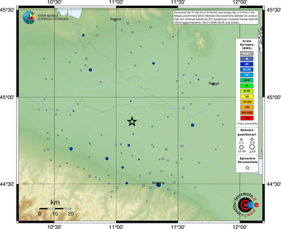 Mappa EMS - comuni