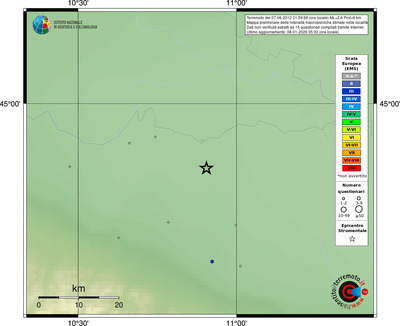 Mappa EMS - località