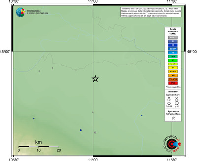 Mappa EMS - località
